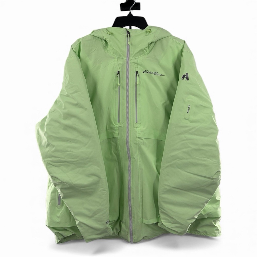 Eddie Bauer 3X First Ascent Women EverTherm Goose Down Full Zip Hooded Jacket